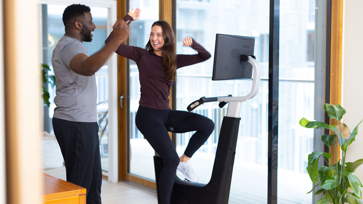 PlayPulse, the world’s first immersive exercise bike built for gaming