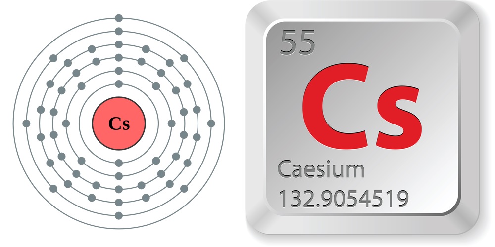 electronic configuration of caesium