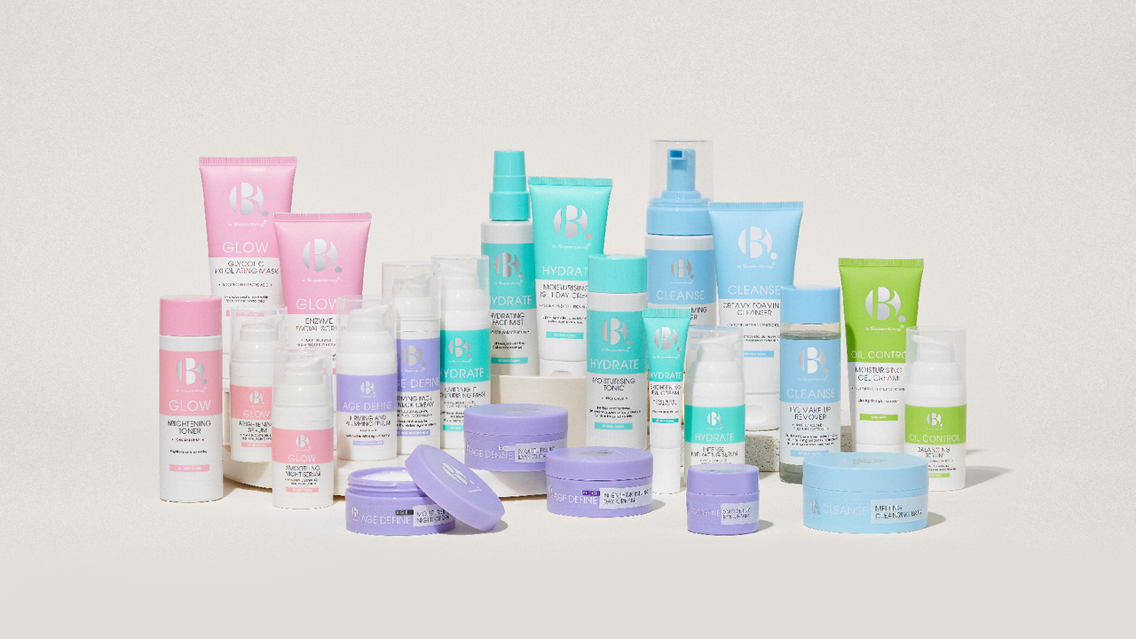 Superdrug B. skincare collection