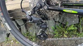 Shimano Deore Linkglide groupset on bike