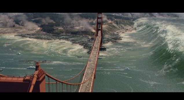 A still from the movie &amp;quot;San Andreas.&amp;quot;