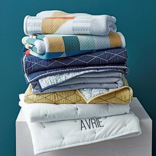 pottery barn kids organic cotton towels and blankets