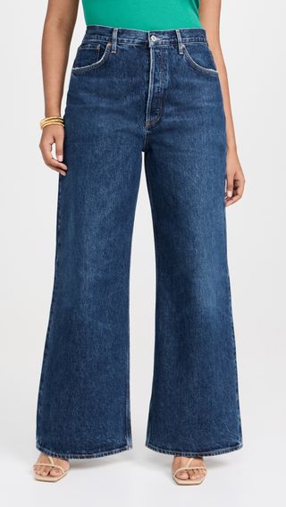 High Rise Wide Leg Dame Jeans