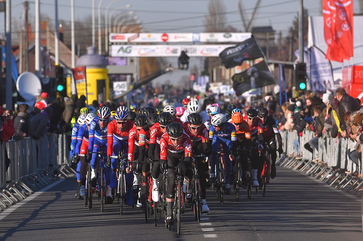 Jasper De Buyst (Lotto Soudal) working hard
