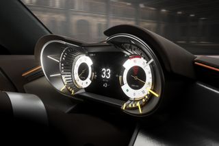 Alfa Romeo 33 Stradale speedometer