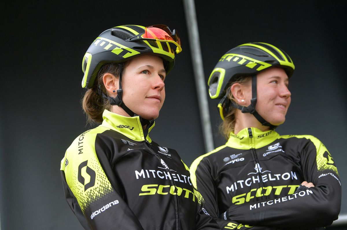 Amanda Spratt (Mitchelton-Scott) on stage