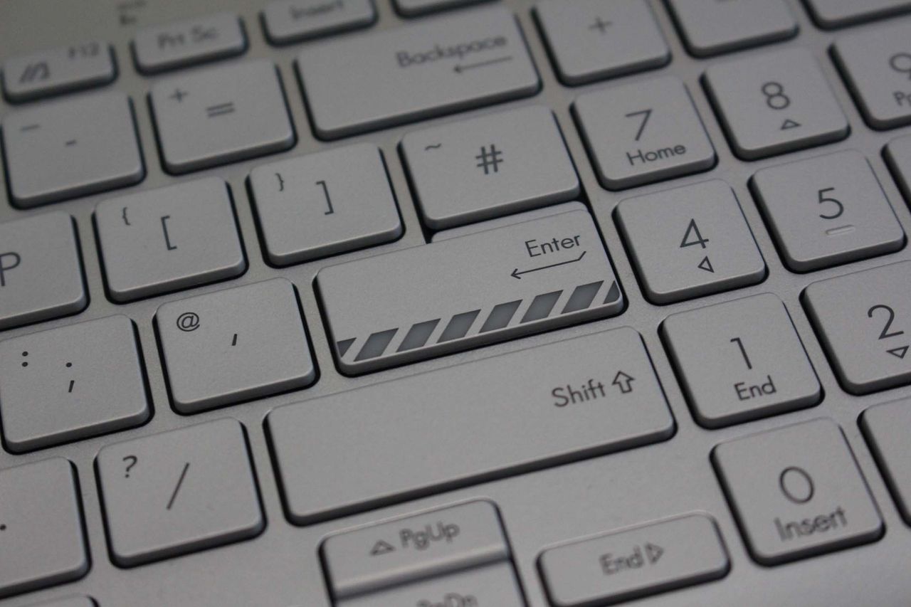 ASUS VivoBook 16 Pro keyboard close up