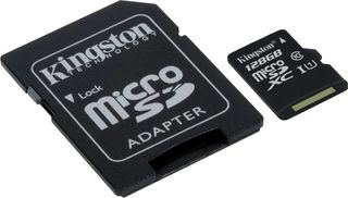 Kingston Canvas Select 128gb Microsd Card Render