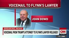 Trump lawyer John Dowd calls Michael Flynn's lawyer