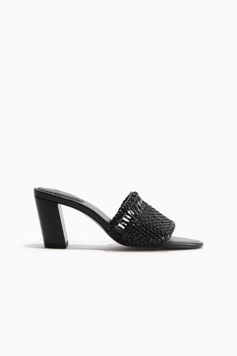 Braided Heeled Sandals