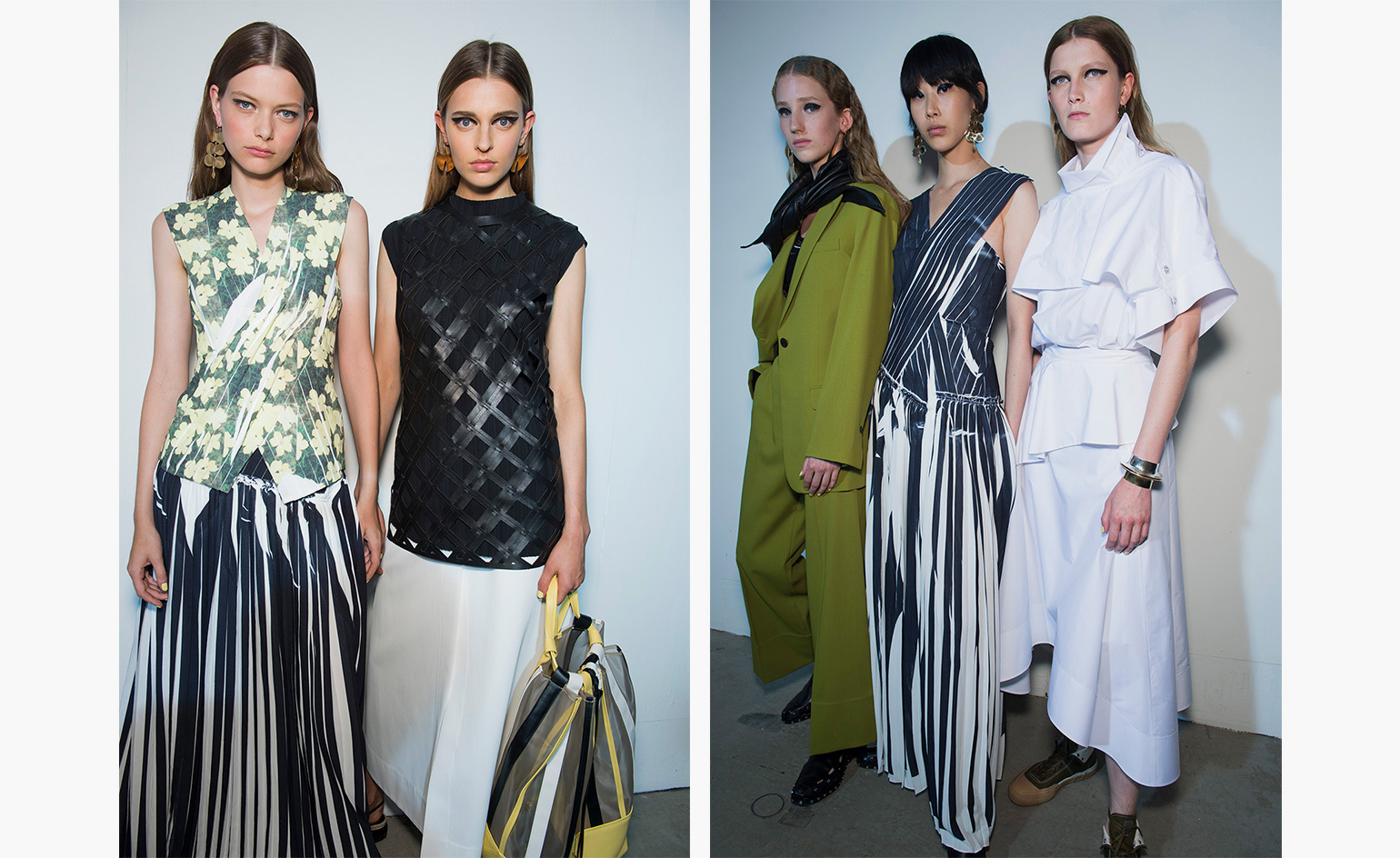 Backstage at 3.1 Phillip Lim S/S 2020