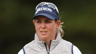 Ashleigh Buhai during the final round of the 2022 AIG Women's Open