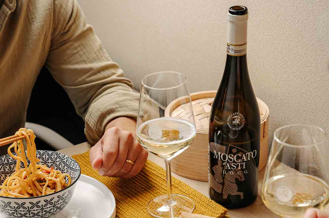 Moscato d&amp;rsquo;Asti &amp;ndash; A surprising match for culinary delights from the East