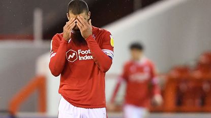 Lewis Grabban of Nottingham Forest