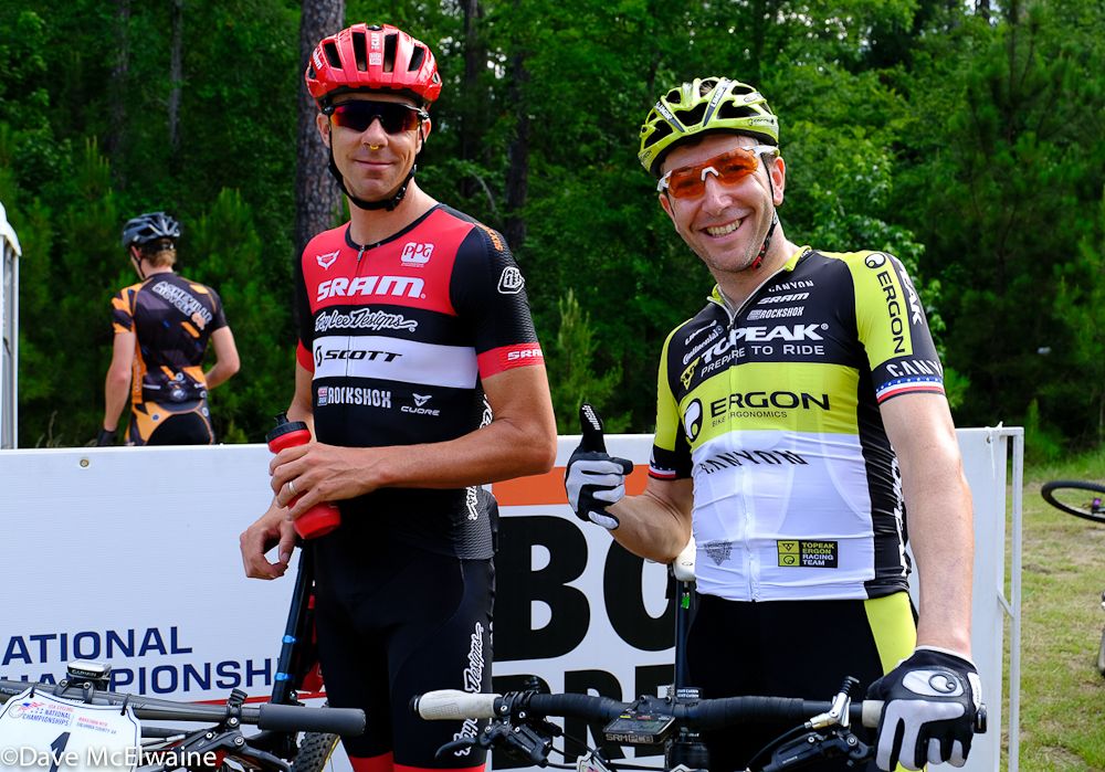 Todd Wells (SRAM-TLD-Scott) and Jeremiah Bishop (Topeak Ergon) have raced each other countless times over the past couple decades.