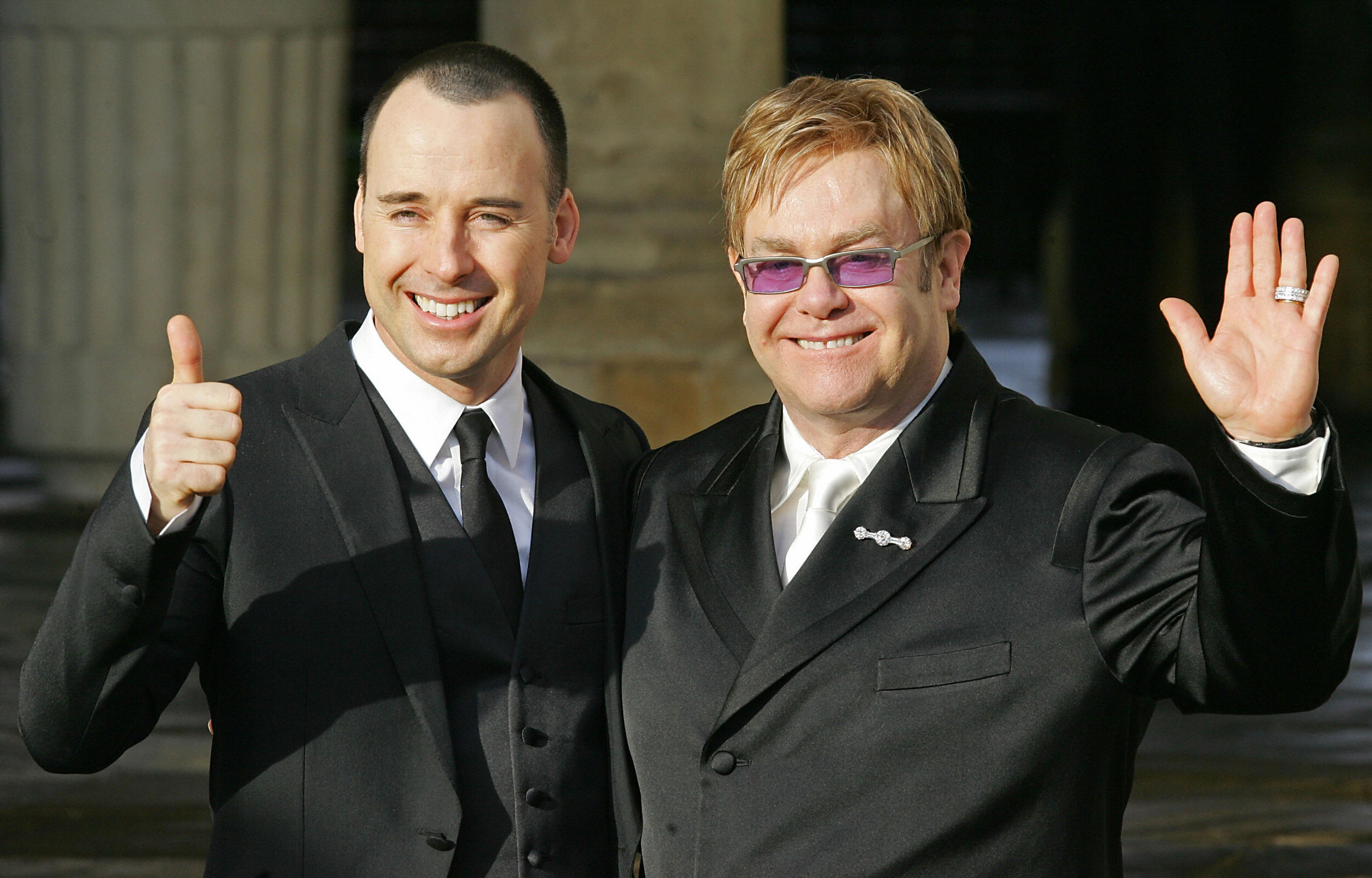 wedding - Elton John and David Furnish