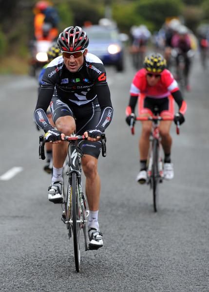 Hayden Roulston (Calder Stewart) wins Stage 2 of the Tour of Southland, and in doing so will take back the Yellow jersey
