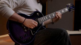 Epiphone Les Paul Custom Widow Purple Burst