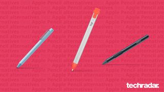 A selection of the best Apple Pencil alternatives including Wacom Bamboo Sketch, Logitech Crayon and Wacom Bamboo Fineline Stylus