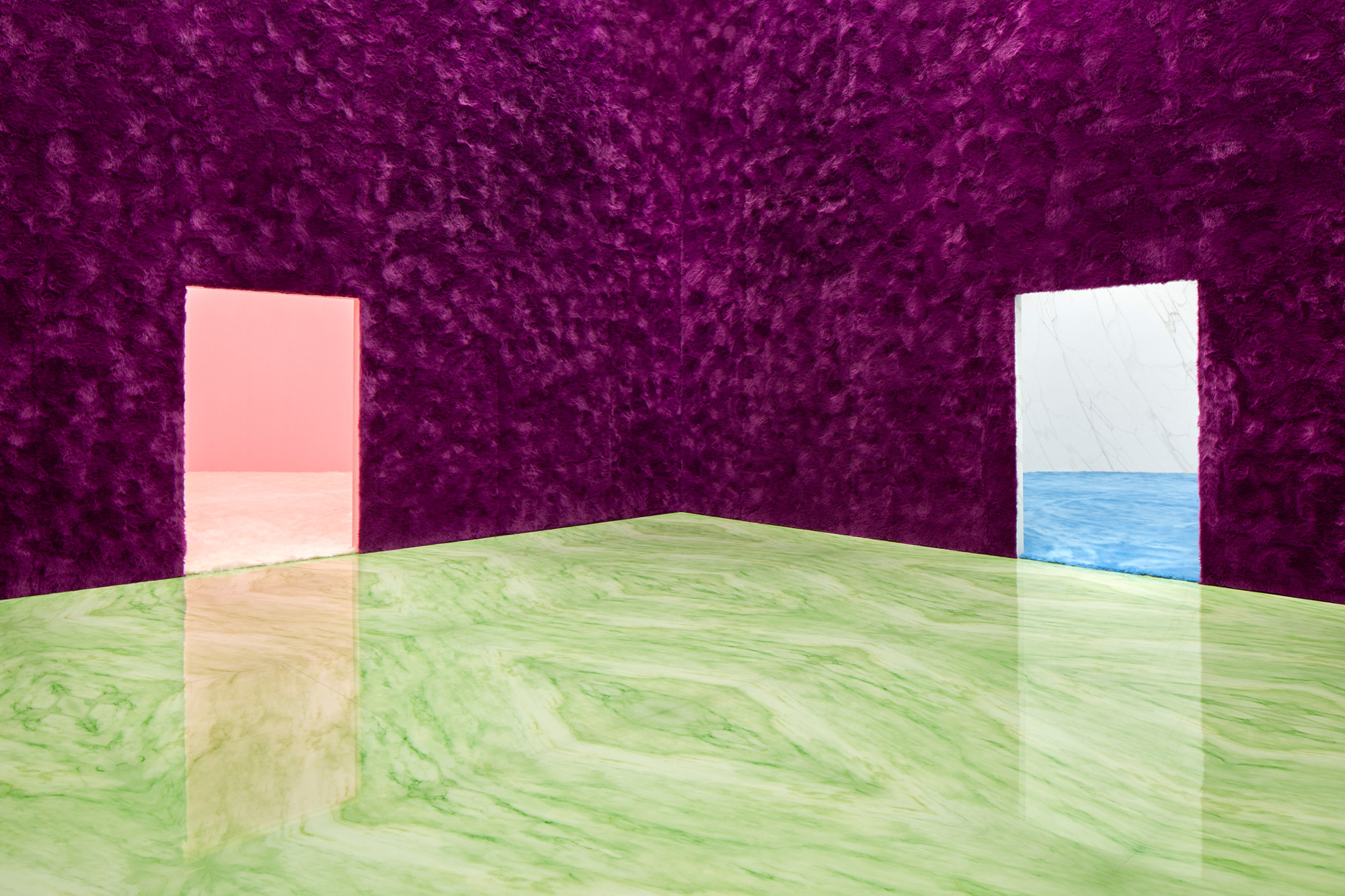 Prada OMA AMO Rem Koolhaas Runway Show Spaces