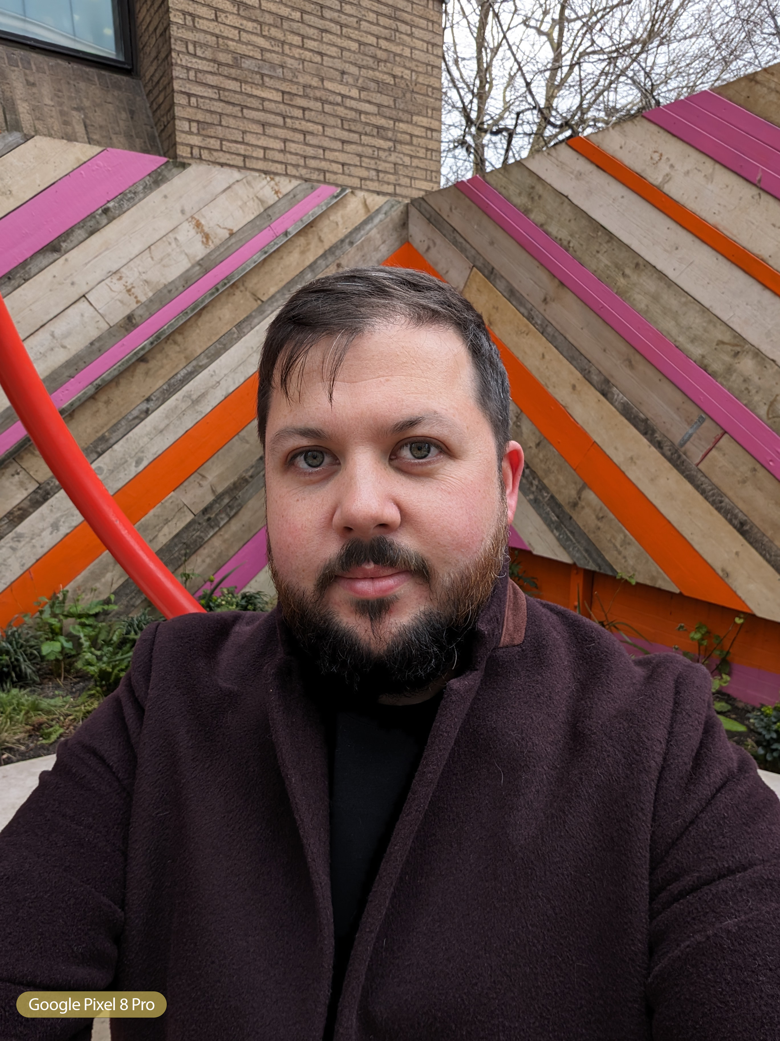 Google Pixel 8 Pro Selfie Portrait Mode Off Toddy