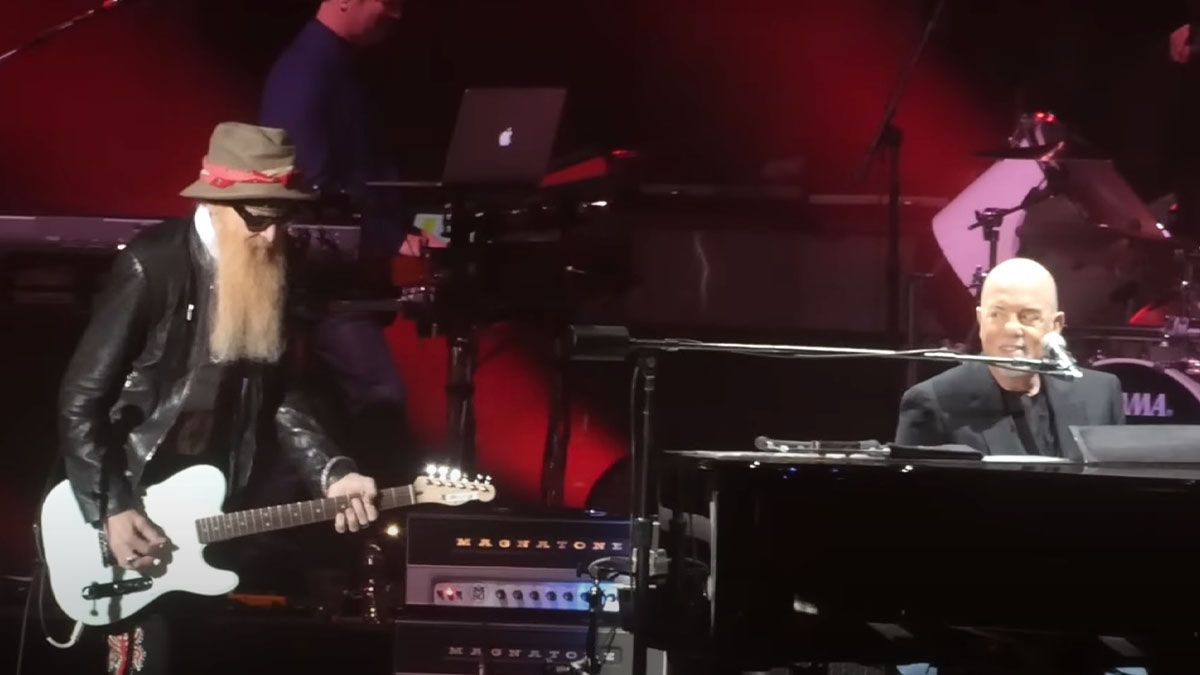 Watch Billy Gibbons join Billy Joel onstage at Madison Square Garden to jam on ZZ Top classics La Grange and Tush