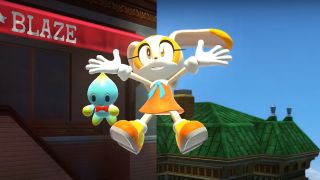 Cream the Rabbit in Sega's Sonic Generations video game