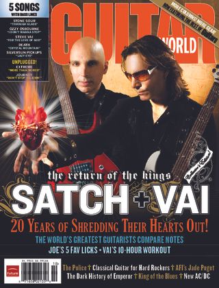 Guitar World cover October 2007