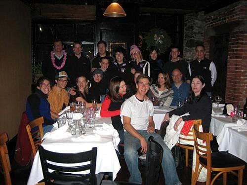 The dinner shot.