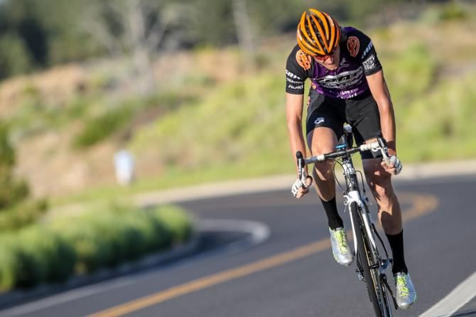 Barry Wicks (Kona) takes a break from the dirt to do some road racing this week.