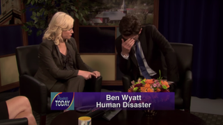 Parks and Rec screenshot from "Media Blitz" episode