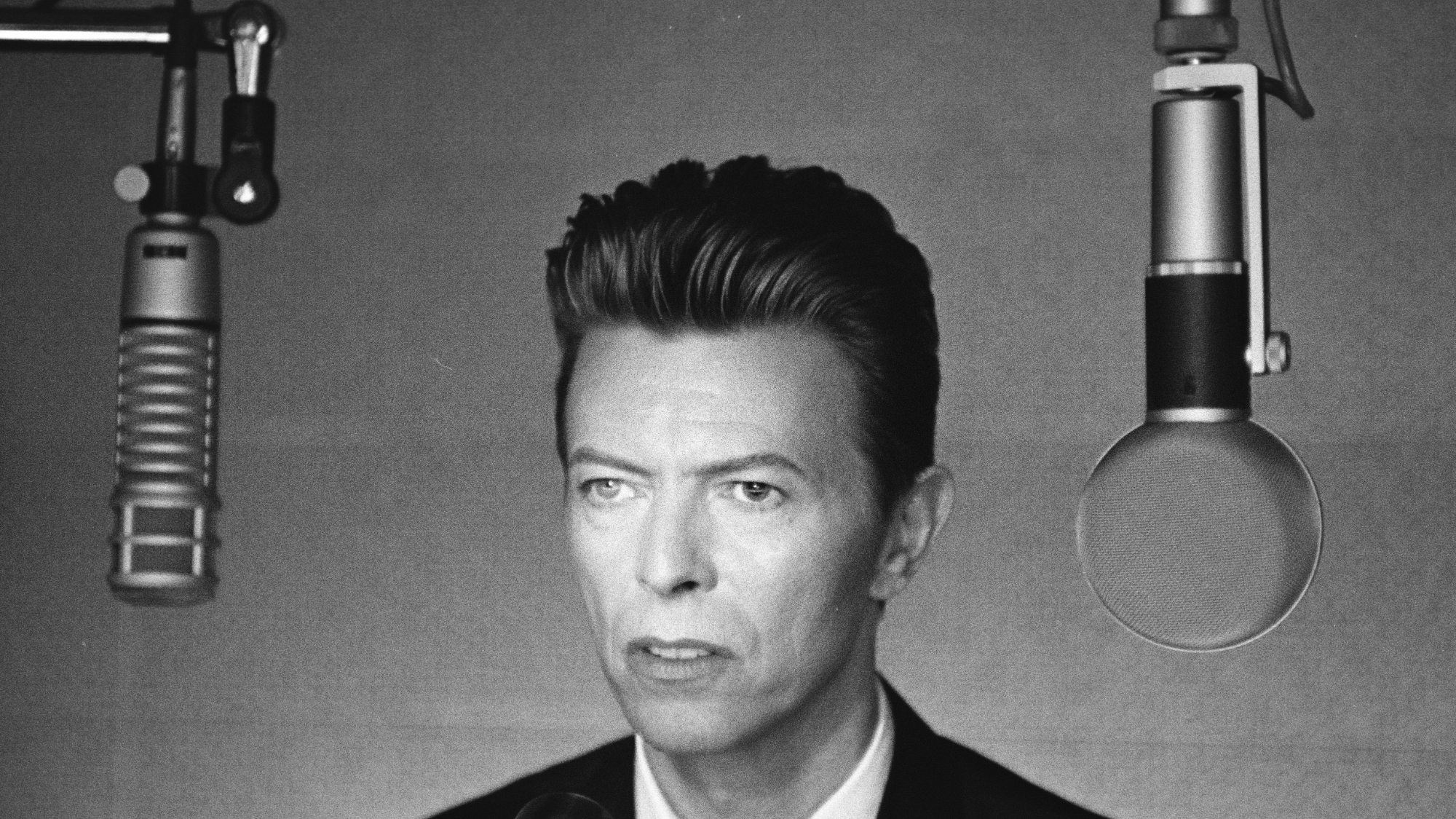 David Bowie On Set of Jump They Say Music Video