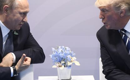 President Donald Trump and Russian President Vladimir Putin. 