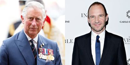 Prince Charles and Ralph Fiennes