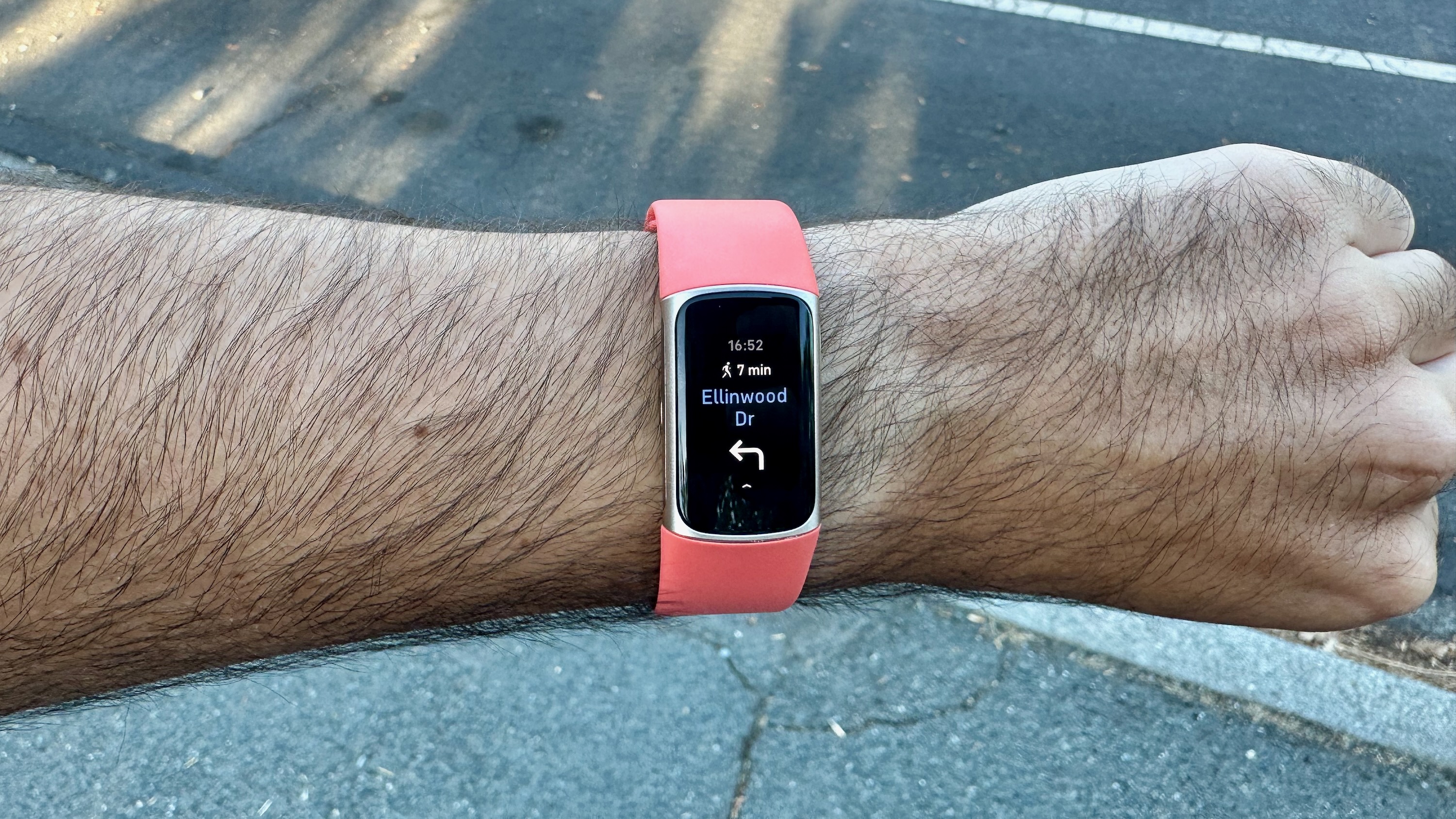 Active Google Maps directions on the Fitbit Charge 6