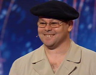 Week Two of Britain's Got Talent kicked off with Glyn, whose coat didn't stay on for long...