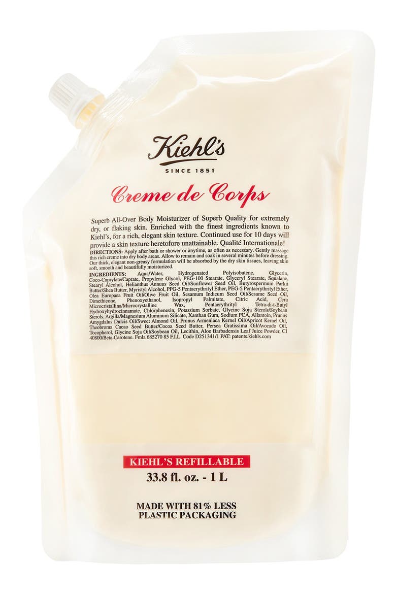 Creme De Corps Refillable Body Lotion With Cocoa Butter