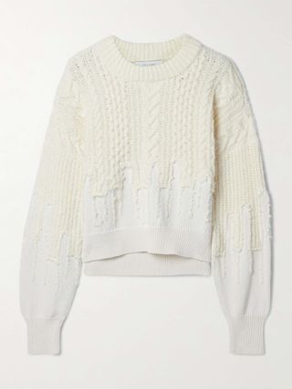 Allan Cable-Knit Wool-Blend Sweater