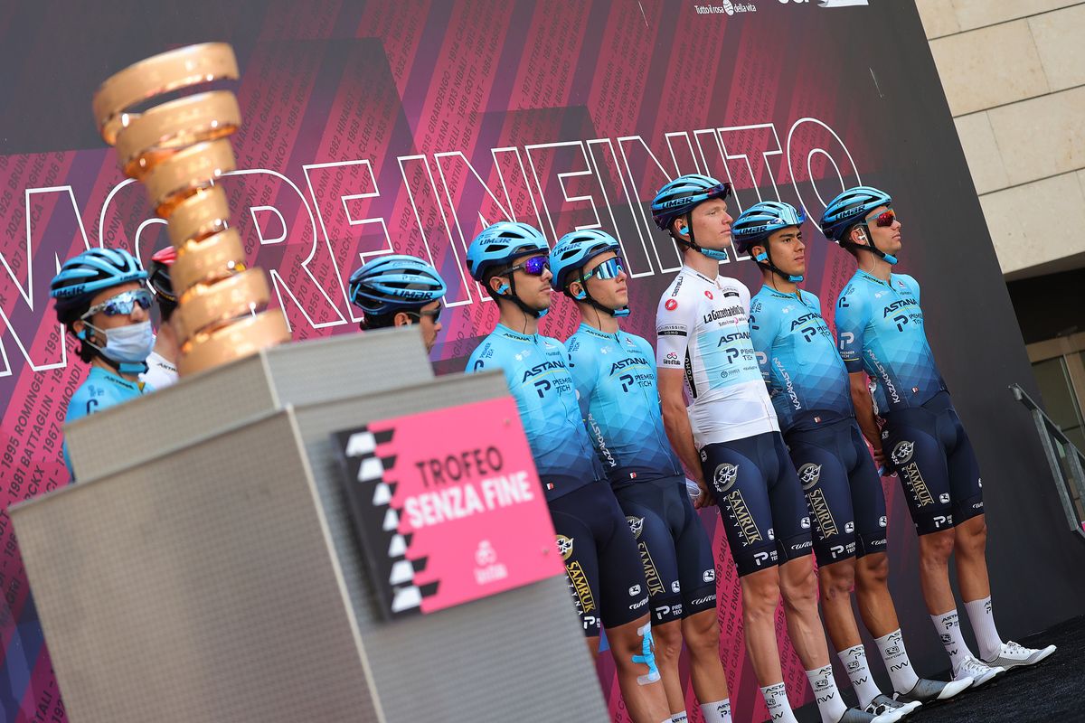 Giro dItalia 2021 104th Edition 18th stage Rovereto Stradella 231 km 27052021 Aleksandr Vlasov RUS Astana Premier Tech photo Ilario BiondiBettiniPhoto2021