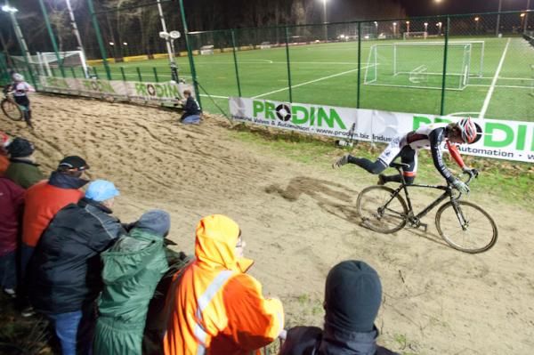 Danny Gerow after the sand pit.