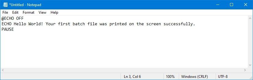 How to create and run batch file on Windows 10 | Windows Central