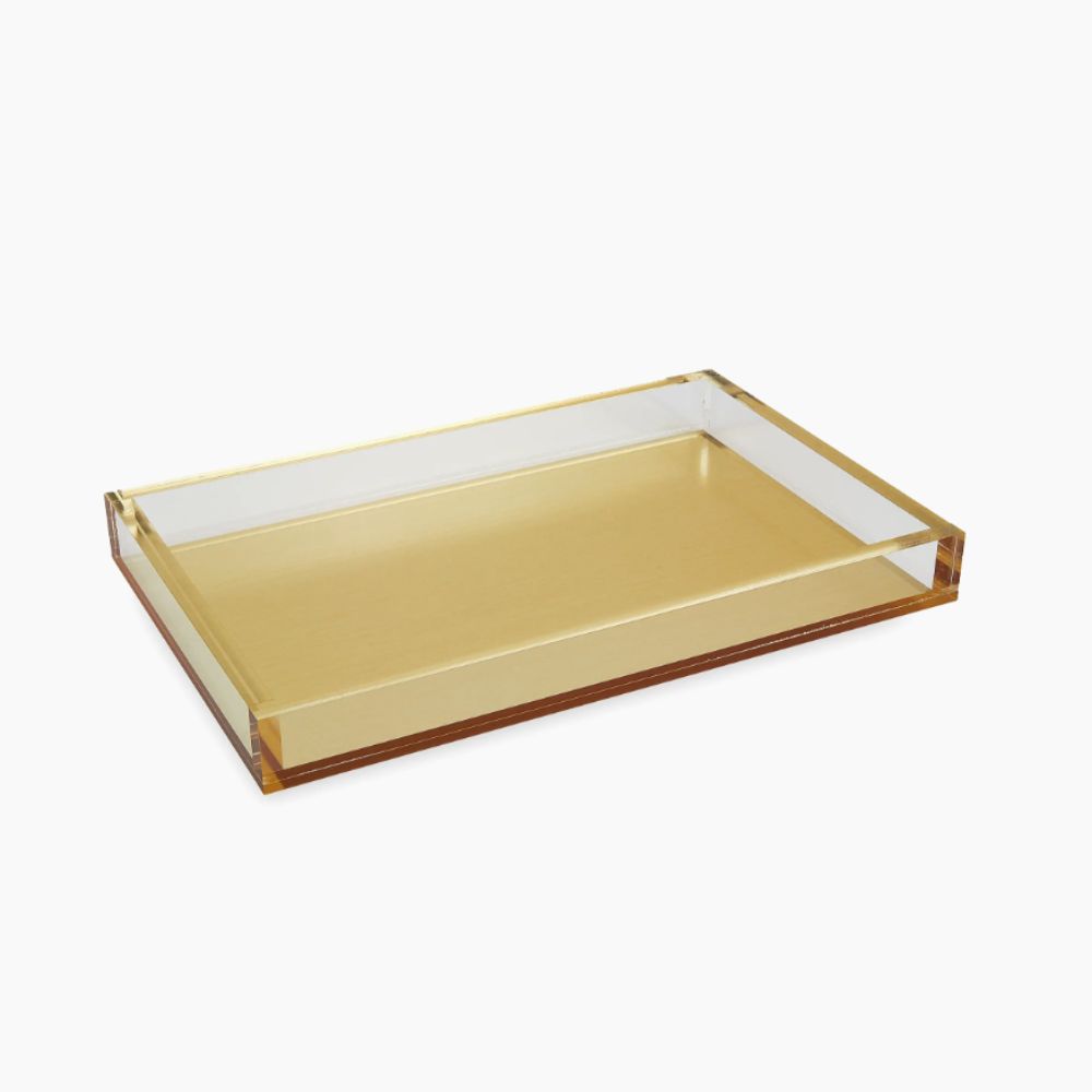 Gold drinks tray