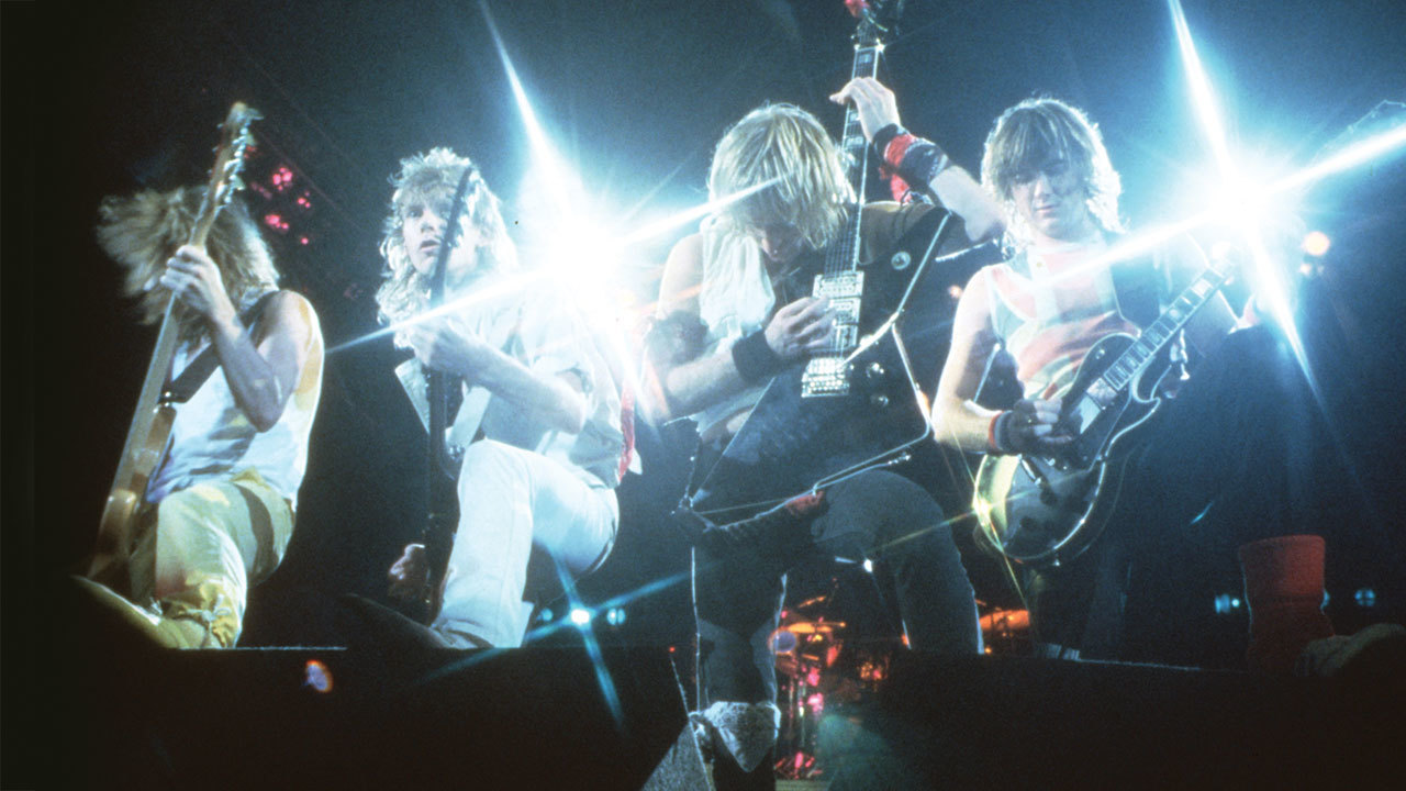 A photograph of Def Leppard