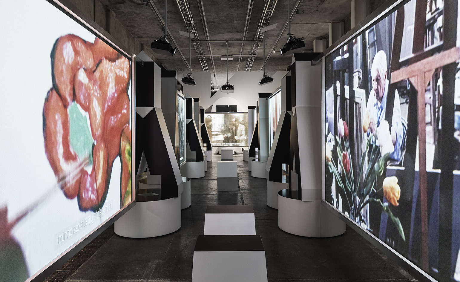 Installation view of ‘TV70