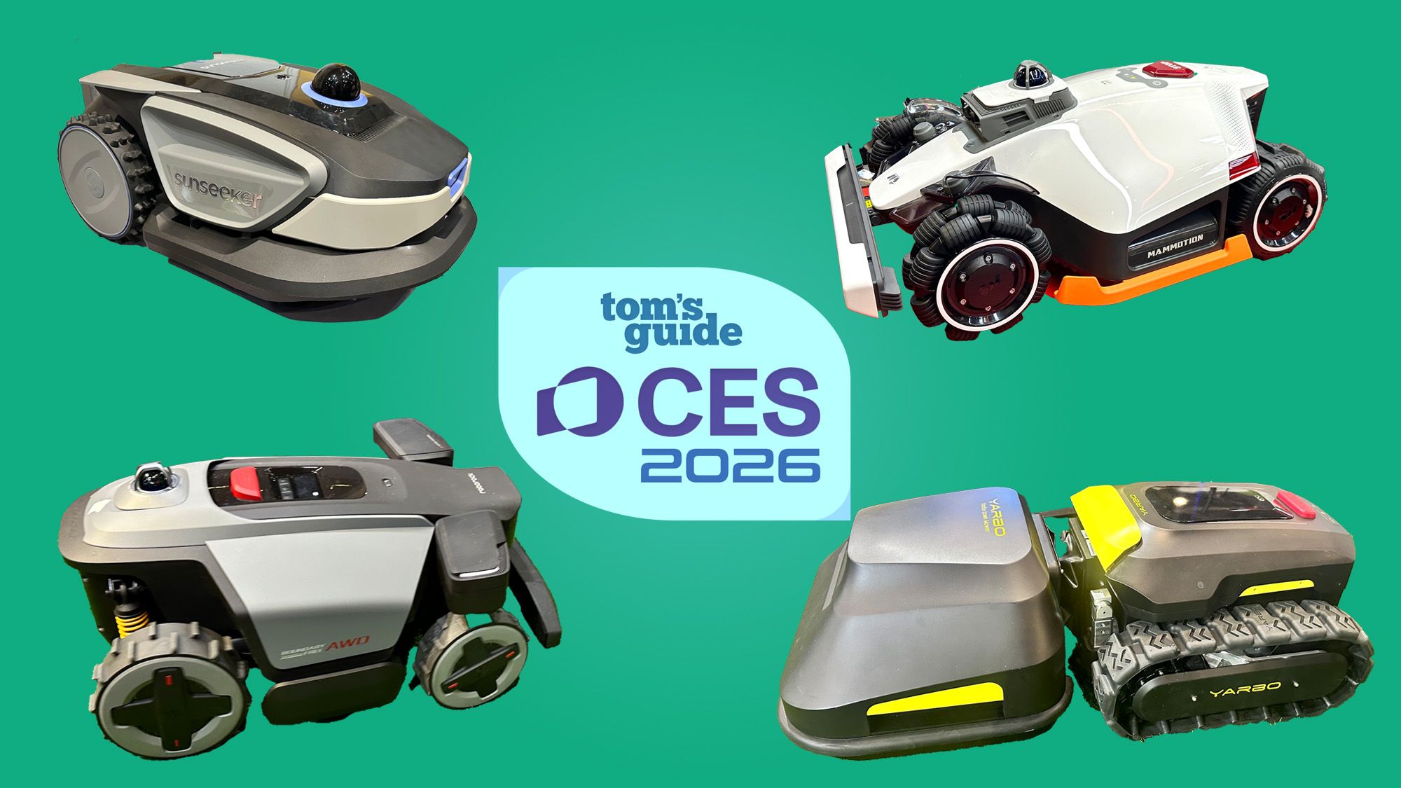 tomsguide.com - Mike Prospero - Best robot lawnmowers of CES