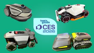 robot lawnmowers of CES
