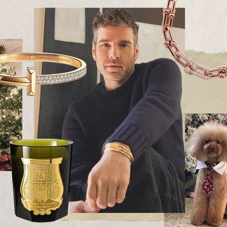 chic holiday gift guide featuring picks from Hollywood stylist Rob Zangardi and Tiffany 
Co. jewelry