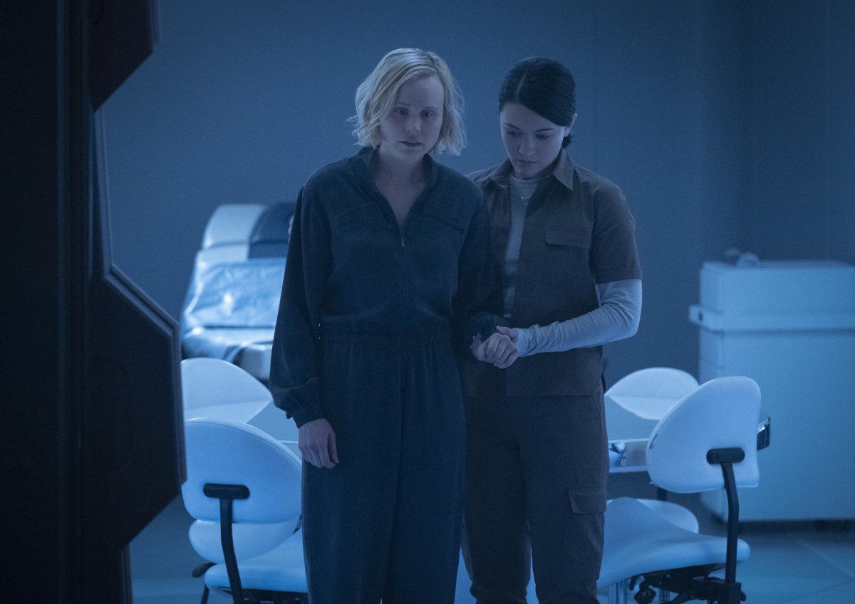 Alison Pill as Agnes Jurati; Isa Briones as Soji