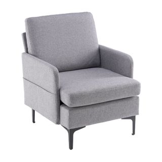 SESSLIFE Accent Chair in gray