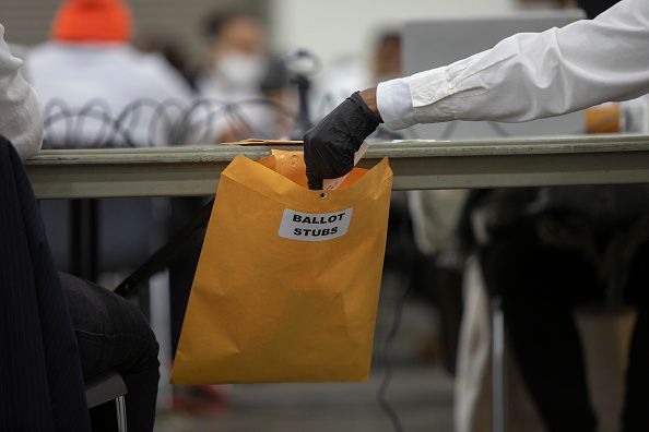 Ballots are actively being counted in the key state of Michigan. 